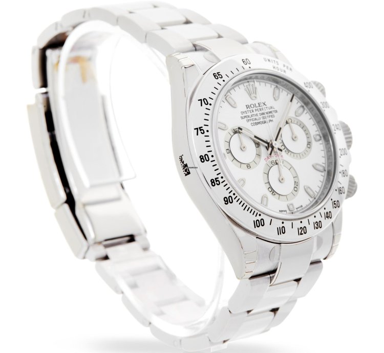 Rolex Daytona 116520 White Aph Dial - Box Papers - 24-month Warranty - 2015