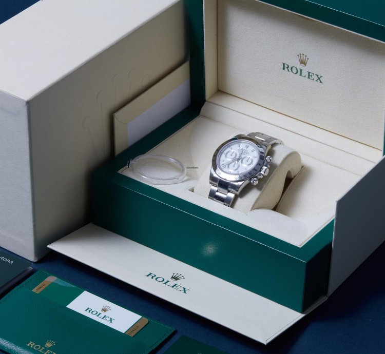 Rolex Daytona 116520 White Aph Dial - Box Papers - 24-month Warranty - 2015