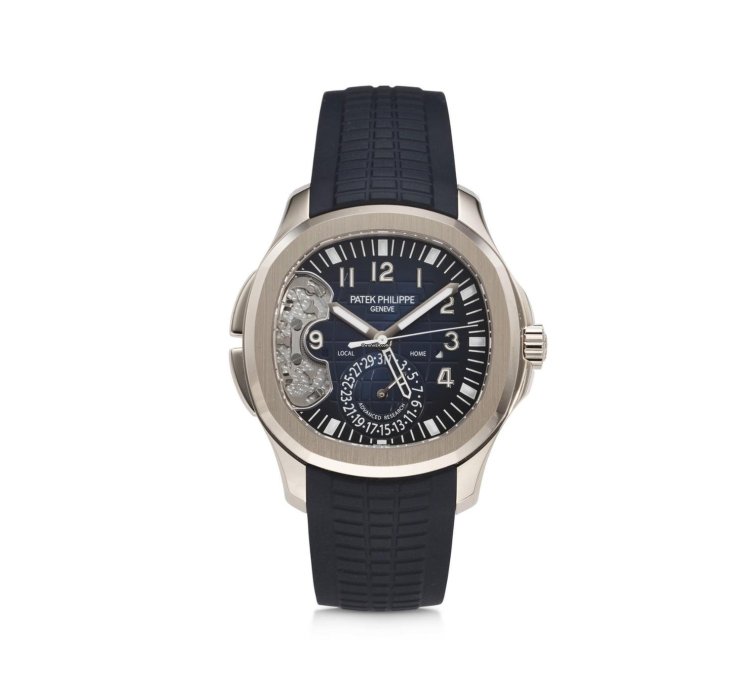 Patek Philippe Aquanaut 5650g 2017 Sehr Gut Full Set Travel Time Advanced Research Aquanaut