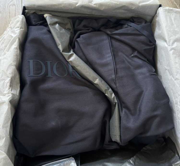 Dior Jacquard Explore Hiking Boot Leather
