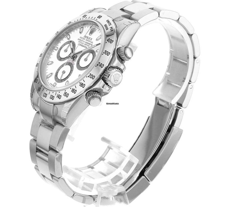 Rolex Daytona 116520 White Vnumber Unused Mens