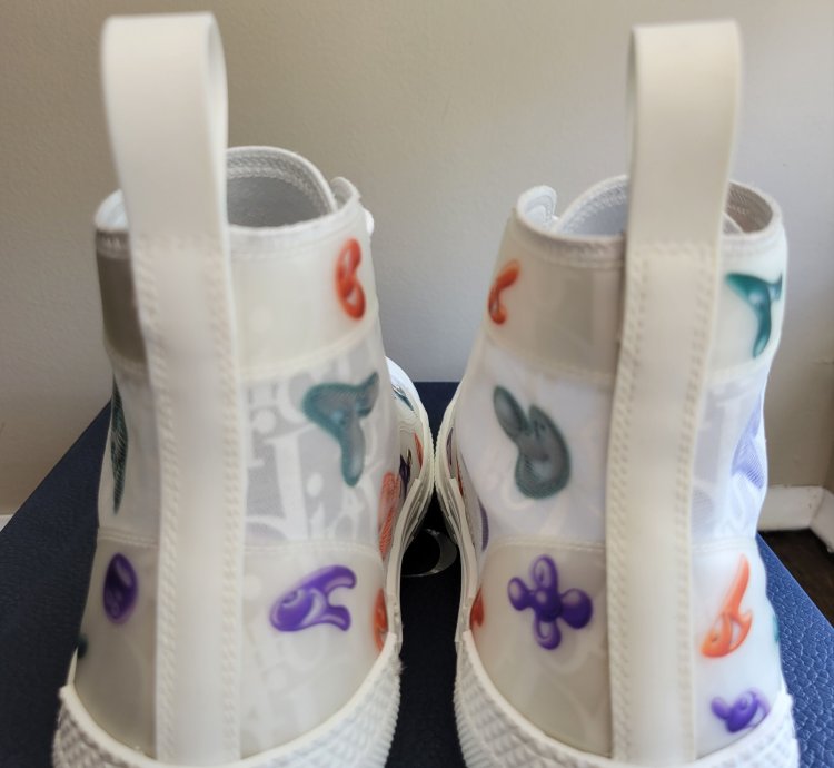 Dior Kenny Scharf B23 High Top Sneakers Size-5 Us 38 Eu