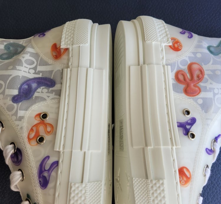 Dior Kenny Scharf B23 High Top Sneakers Size-5 Us 38 Eu