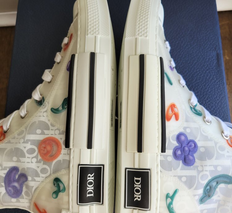 Dior Kenny Scharf B23 High Top Sneakers Size-5 Us 38 Eu