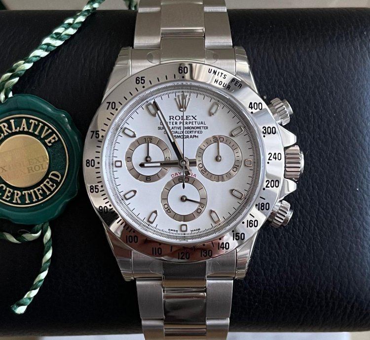Rolex Daytona 116520aph White Nos 2016 Full Stickers