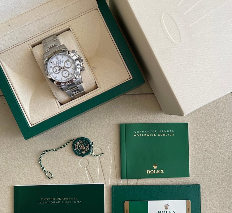 Rolex Daytona 116520aph White Nos 2016 Full Stickers