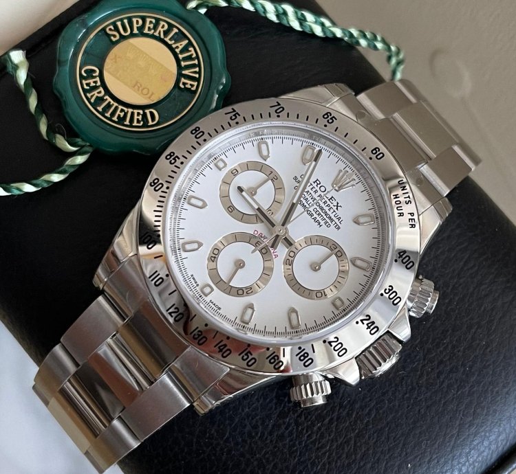 Rolex Daytona 116520aph White Nos 2016 Full Stickers