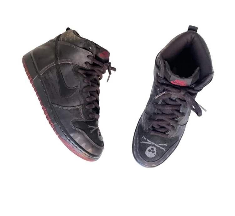 Nike Sb Dunk High Melvin Black