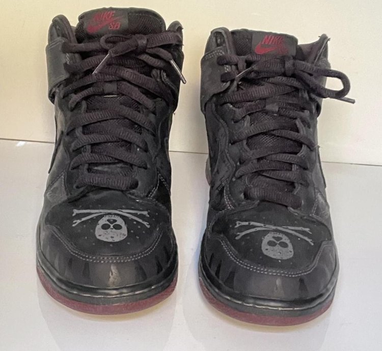 Nike Sb Dunk High Melvin Black