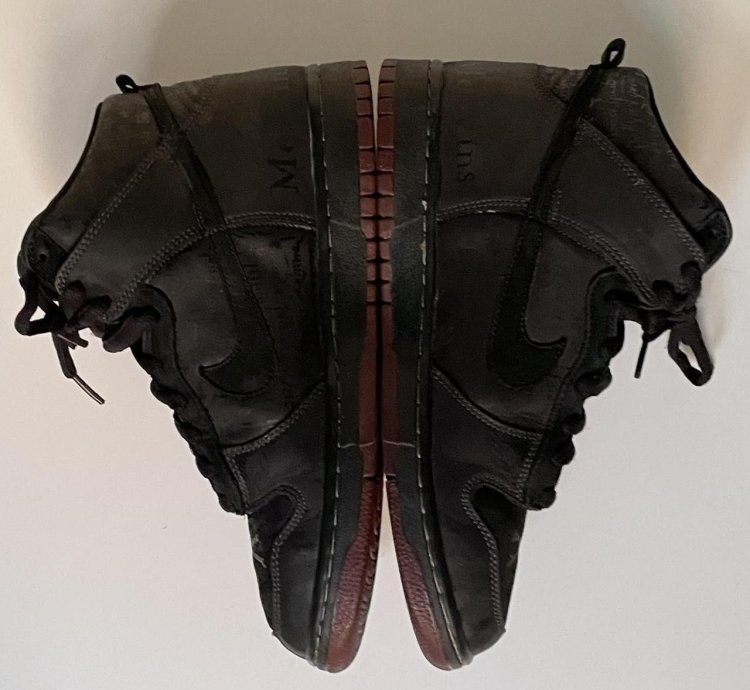 Nike Sb Dunk High Melvin Black