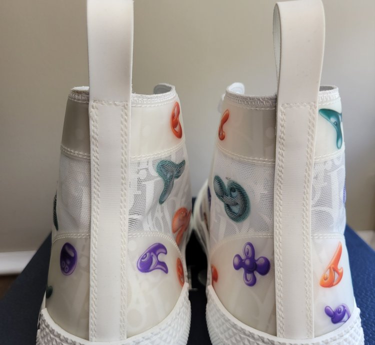 Dior Kenny Scharf B23 High Top Sneakers Size-7 Us 40 Eu