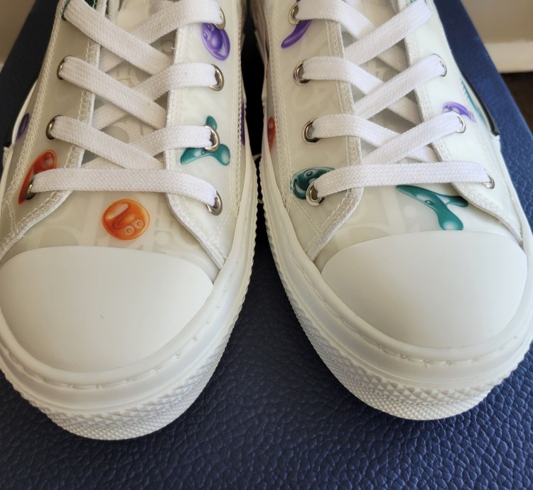 Dior Kenny Scharf B23 High Top Sneakers Size-7 Us 40 Eu