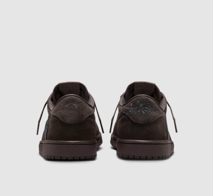 Travis Scott Nike Air Jordan 1 Low Velvet Brown