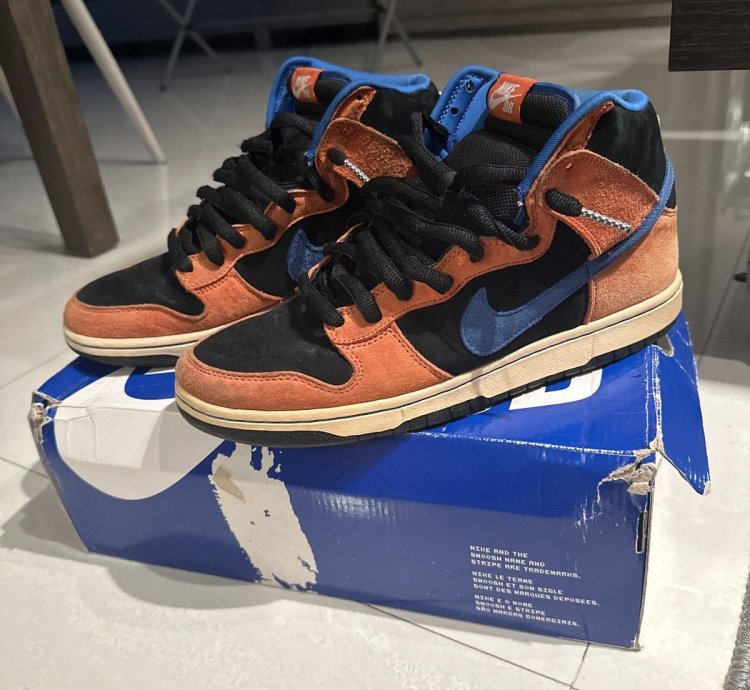 Nike Sb Dunk High Mets Knicks