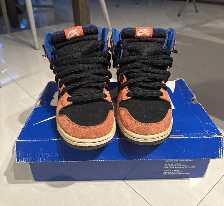 Nike Sb Dunk High Mets Knicks