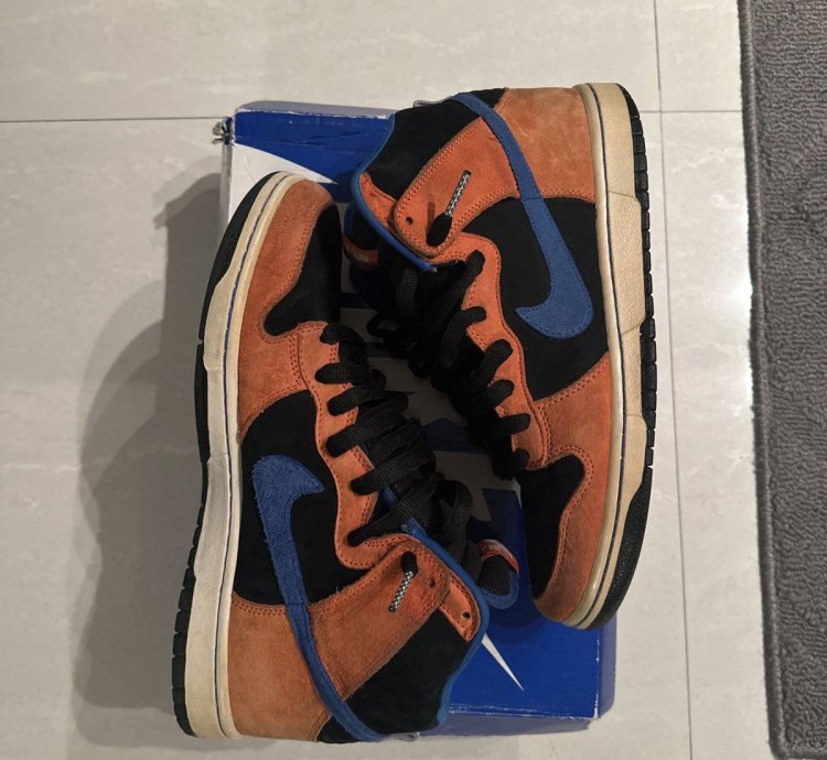 Nike Sb Dunk High Mets Knicks