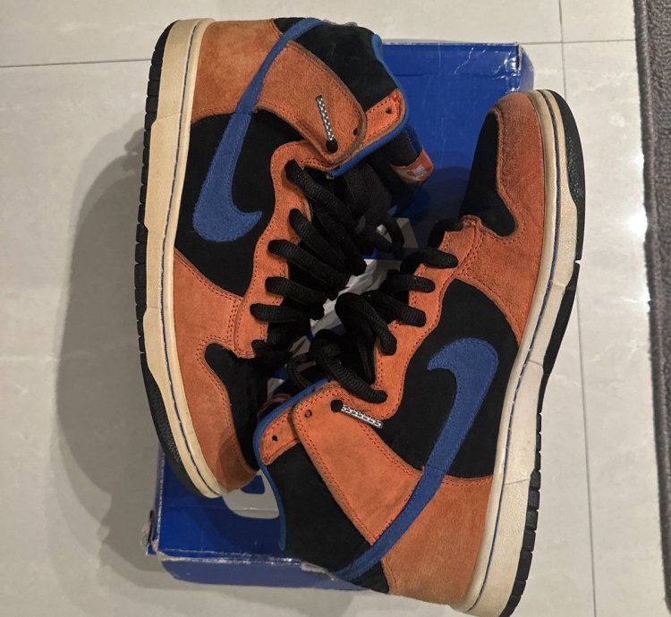 Nike Sb Dunk High Mets Knicks