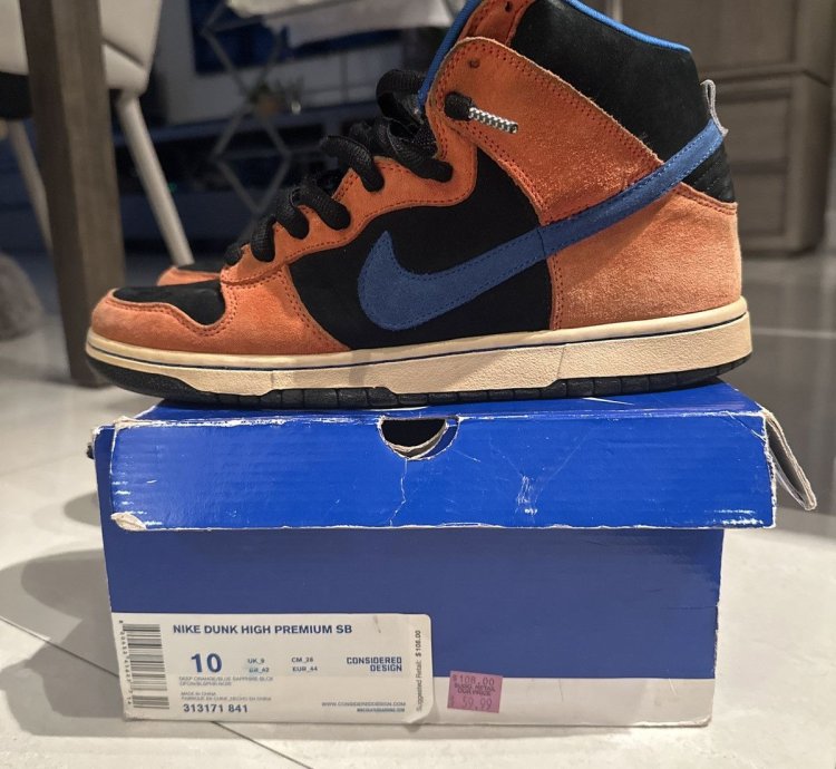 Nike Sb Dunk High Mets Knicks