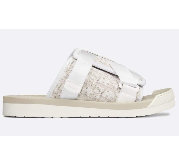 Dior Men Alpha Sandal Flat Slide Slip On 45 12