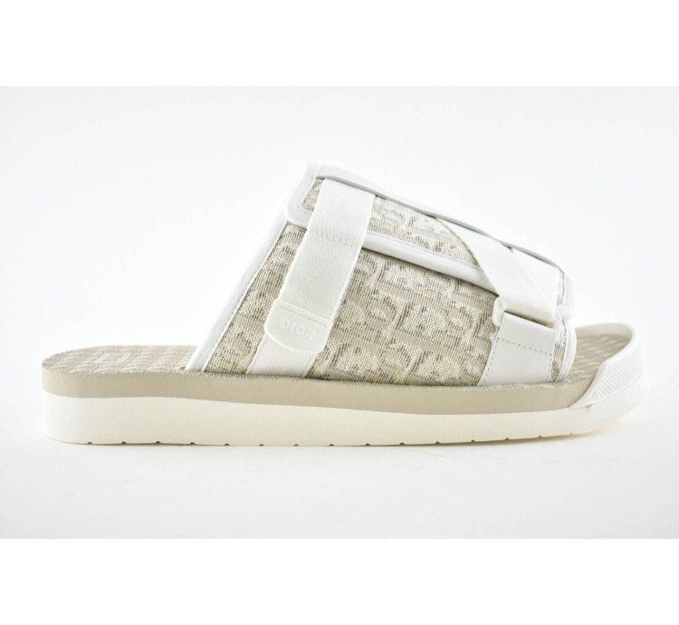 Dior Men Alpha Sandal Flat Slide Slip On 45 12