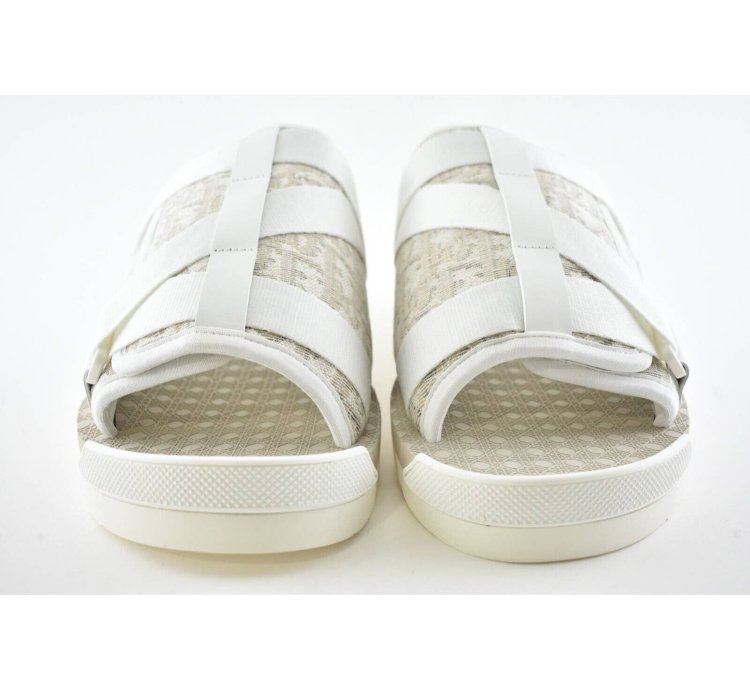 Dior Men Alpha Sandal Flat Slide Slip On 45 12