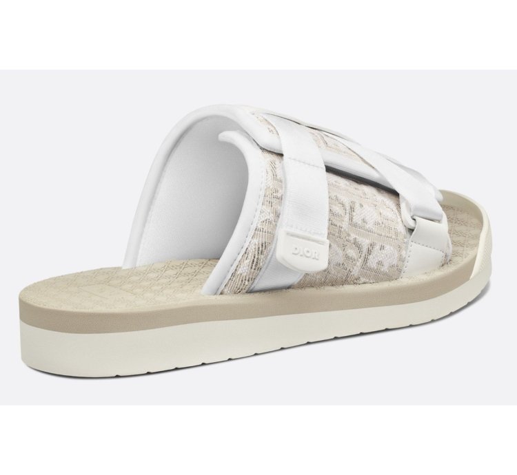 Dior Men Alpha Sandal Flat Slide Slip On 45 12