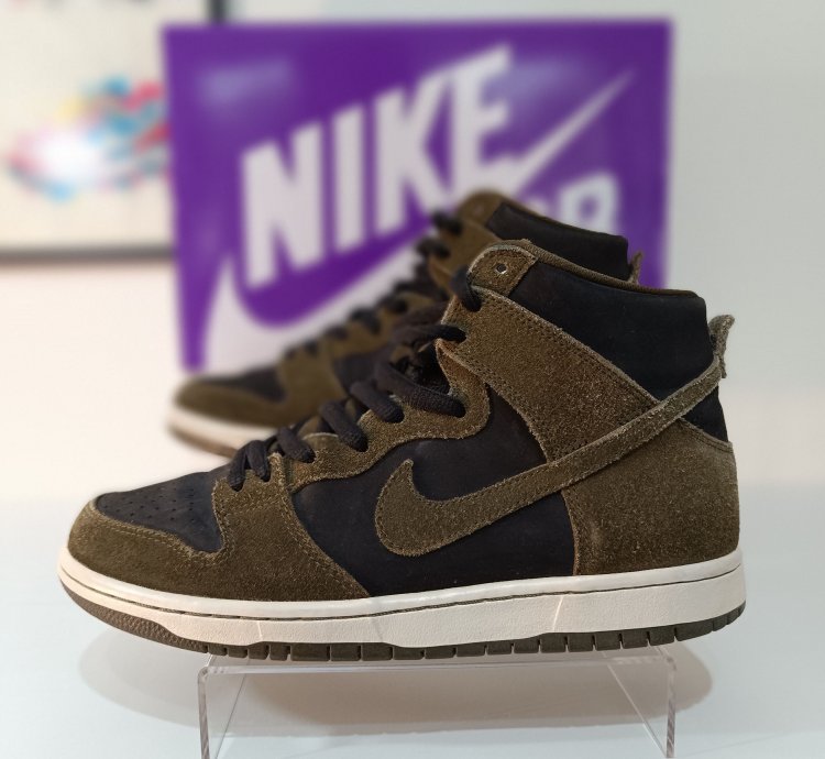 Nike Sb Dunk High Olive