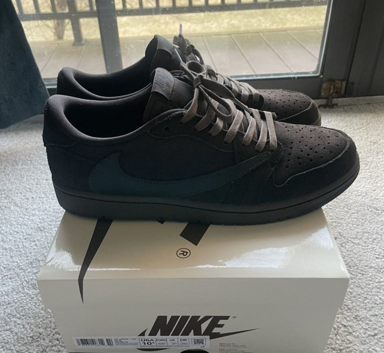 Travis Scott Velvet Brown J1 Low
