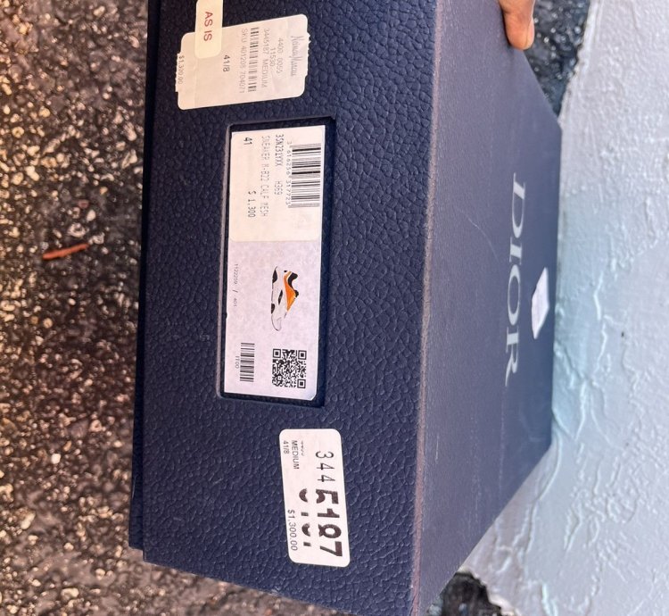 Dior Men B22 Sneakers