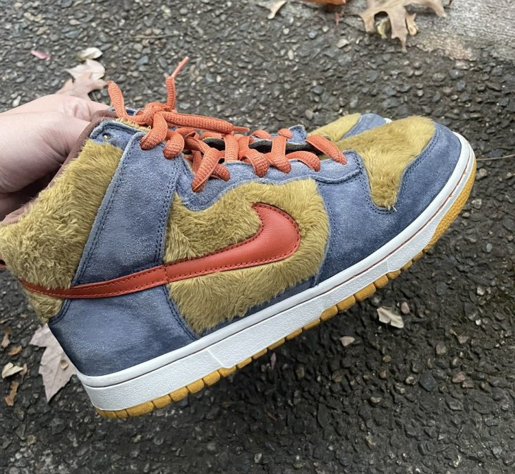 Nike Sb Dunk High Papa Bear Sz 9 2006