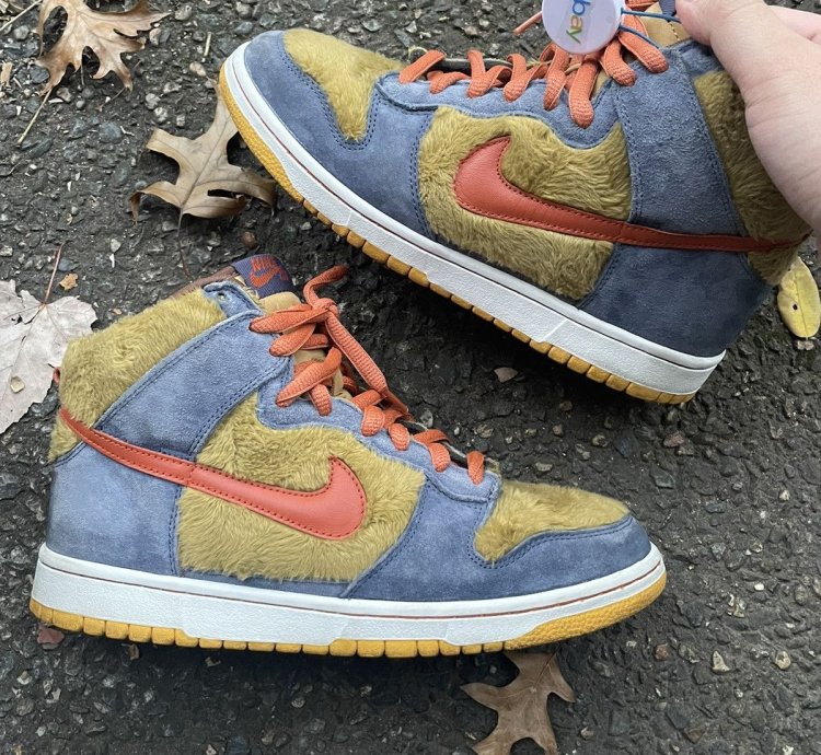 Nike Sb Dunk High Papa Bear Sz 9 2006
