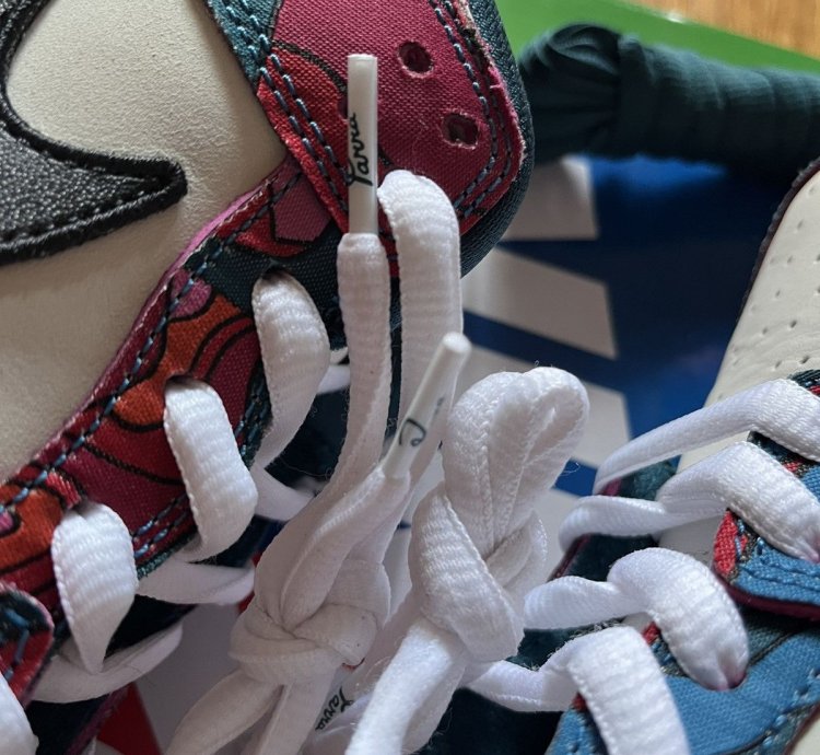 Us 9 5 Nike Sb Parra Abstract Dunk Low Pro Qs Horigome