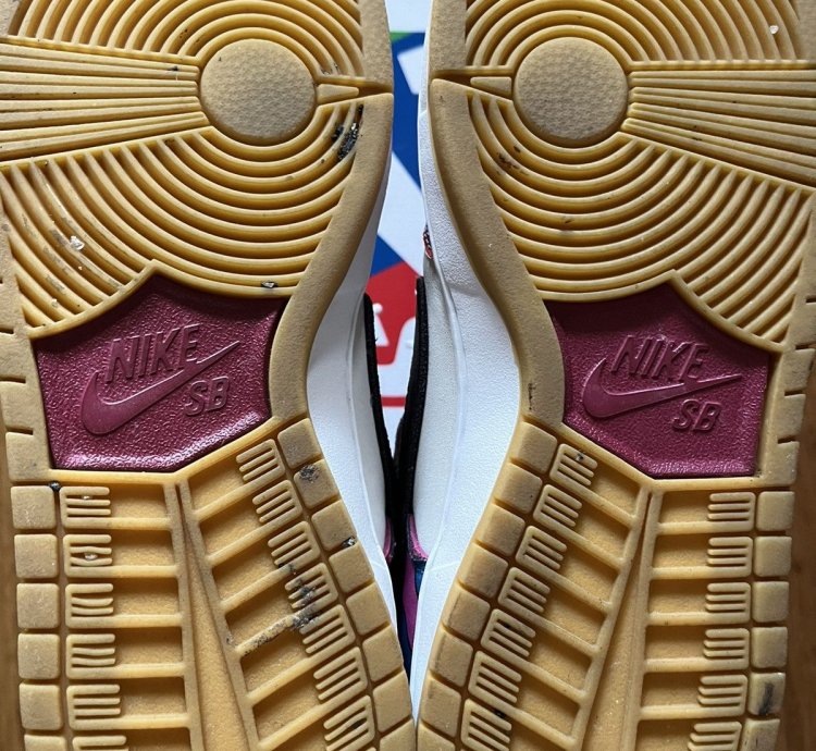 Us 9 5 Nike Sb Parra Abstract Dunk Low Pro Qs Horigome
