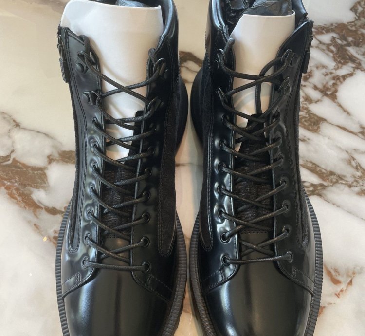 Dior Oblique Combat Boot Sneaker