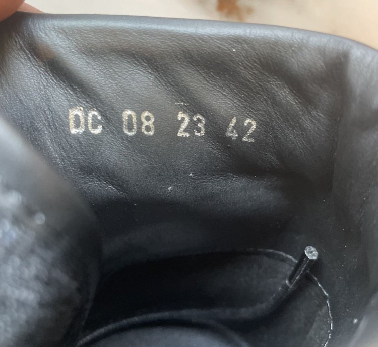 Dior Oblique Combat Boot Sneaker