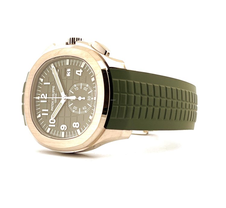 Patek Philippe Aquanaut 5968g-010 Chronograph 42 Mm Very Good Condt Full Set Germany 2023