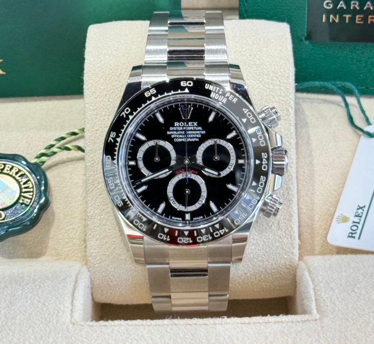 Rolex Daytona 126500 Stainless Steel 2024 Black