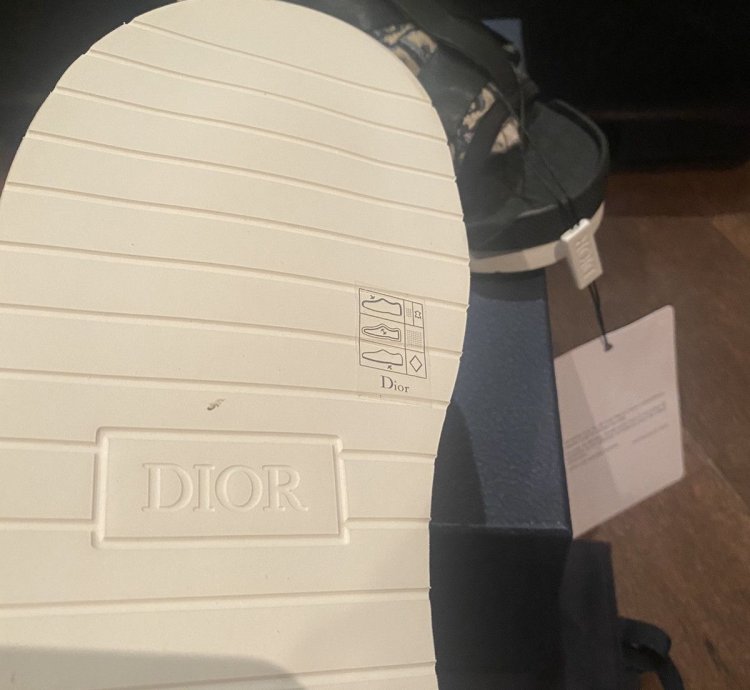 Dior Oblique Logo Slides