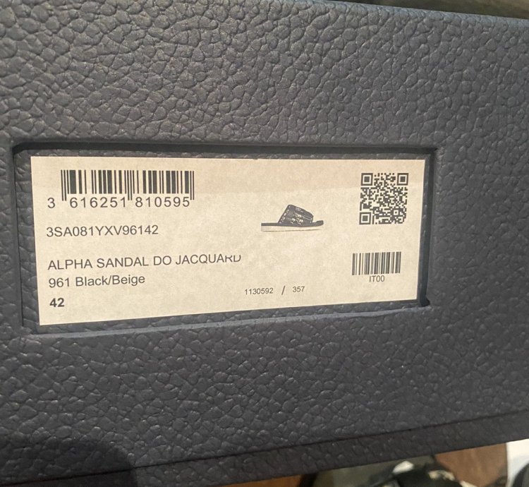 Dior Oblique Logo Slides