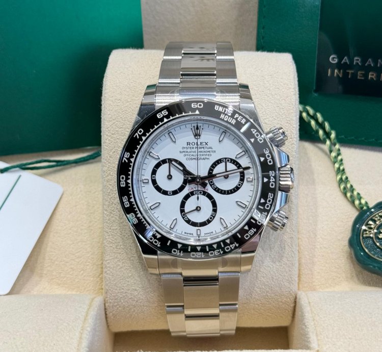 Rolex Daytona 126500 White Stainless Steel 2024 New