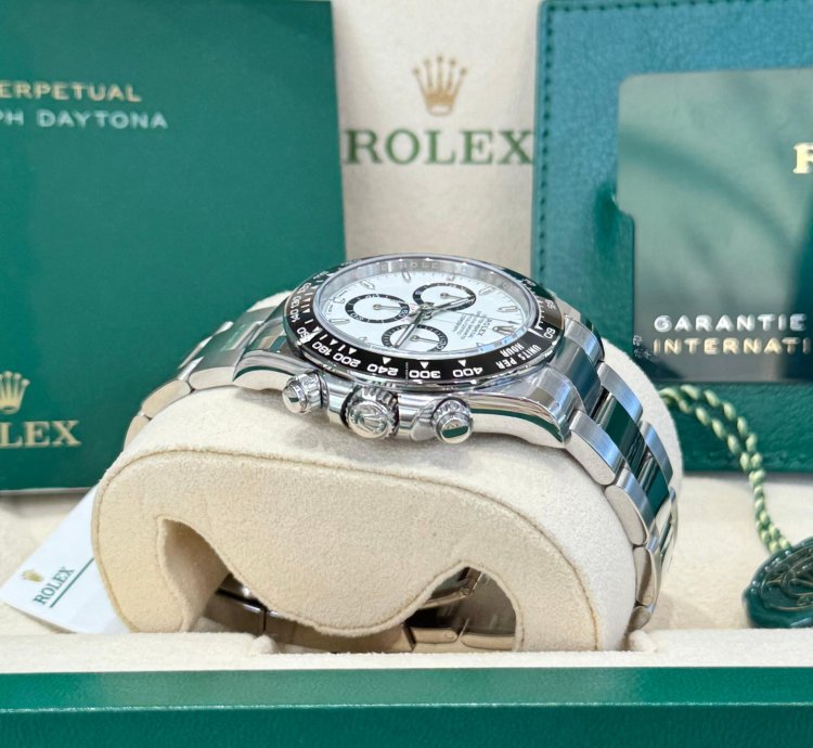 Rolex Daytona 126500 White Stainless Steel 2024 New