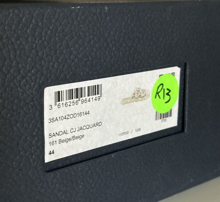 Dior Oblique Monogram Slides Sandal