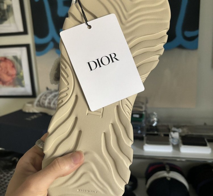 Dior Oblique Monogram Slides Sandal