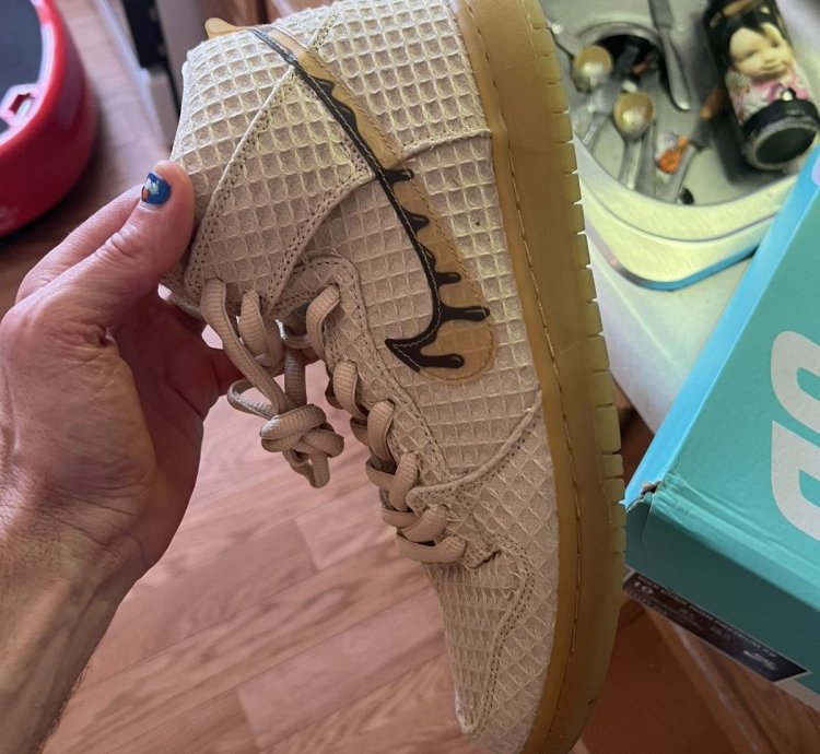 Nike Sb Dunk High Premium Hemp Waffle 2016 Chicken Waffles
