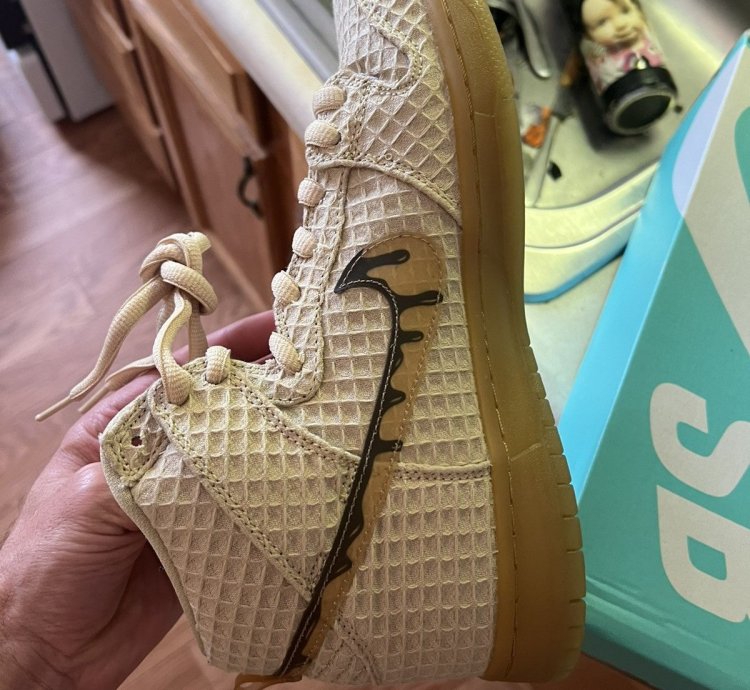 Nike Sb Dunk High Premium Hemp Waffle 2016 Chicken Waffles
