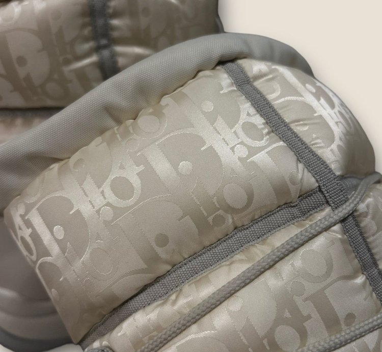 Dior Oblique Snow Boots White Size 13
