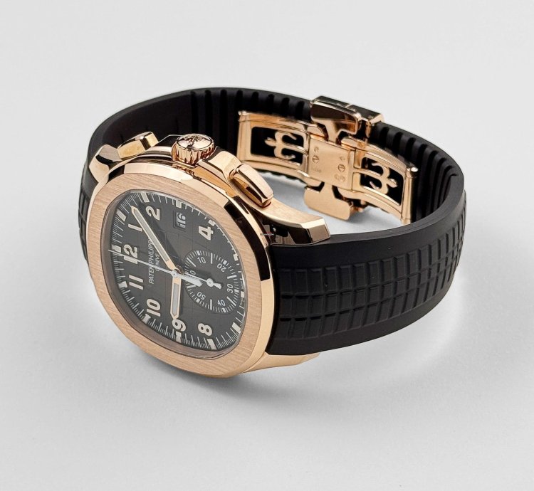 Patek Philippe Aquanaut 5968r-001 Chronograph Rose Gold Brown Dial 2023