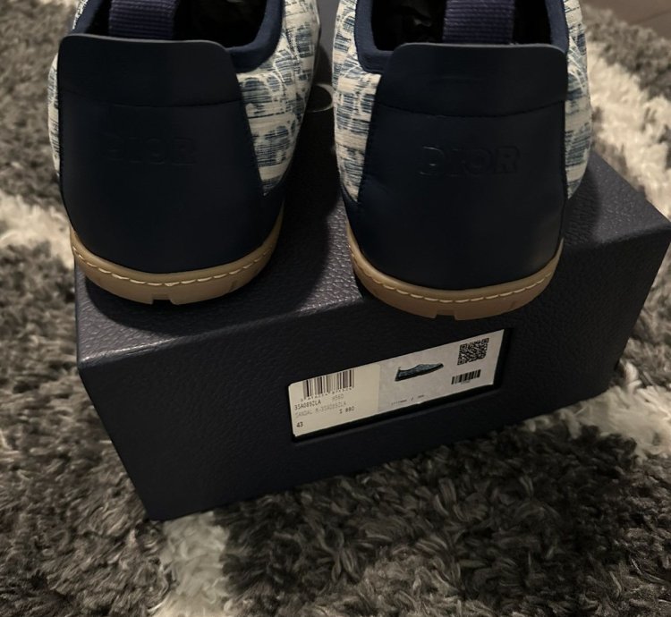 Dior Puffer Slipper Snow Slippers Size 10 Men