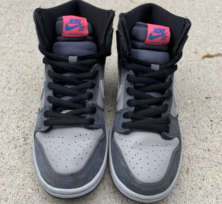 Nike Sb Dunk High Pro Medium Grey Pink