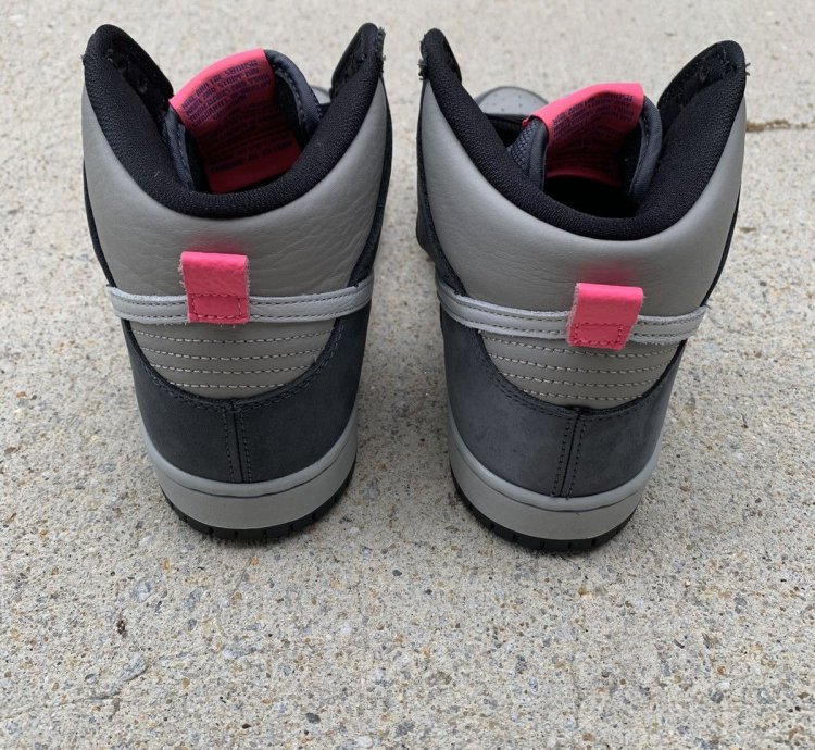 Nike Sb Dunk High Pro Medium Grey Pink